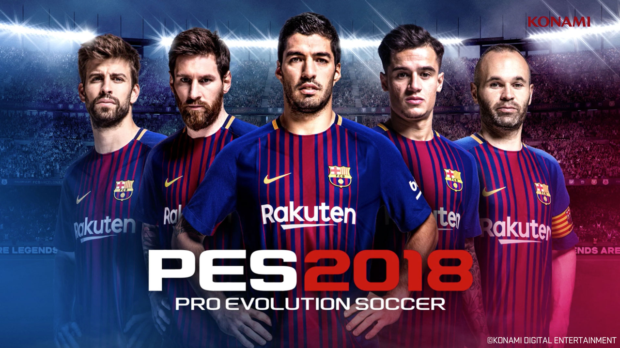 PES 2018 Cover