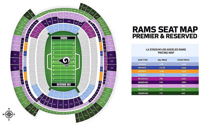 Rams Inglewood Stadium Seating Chart