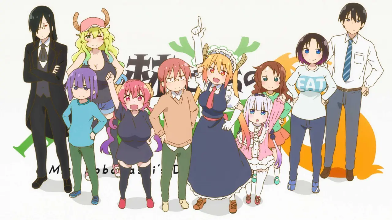 Capa da notícia sobre: Miss Kobayashi's Dragon Maid ganhará novo filme pela Kyoto Animation em 2025