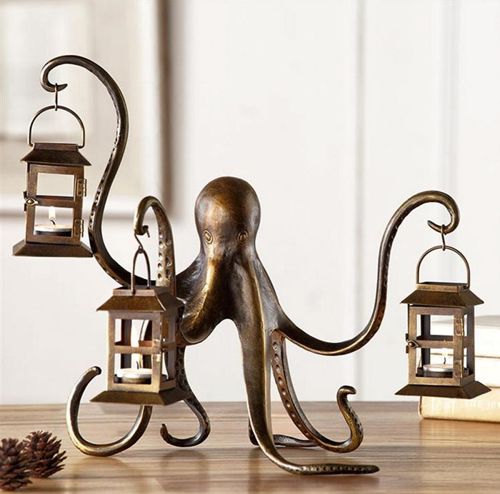 Octopus Candle Holder