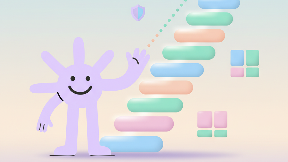 Illustration showing that SEO compounds instead of resetting