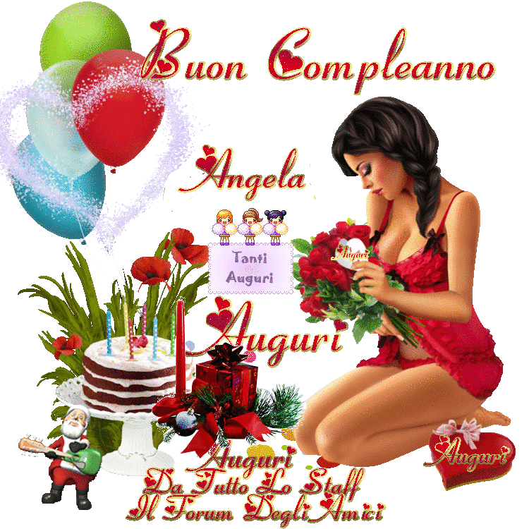 Buon Compleanno Angela