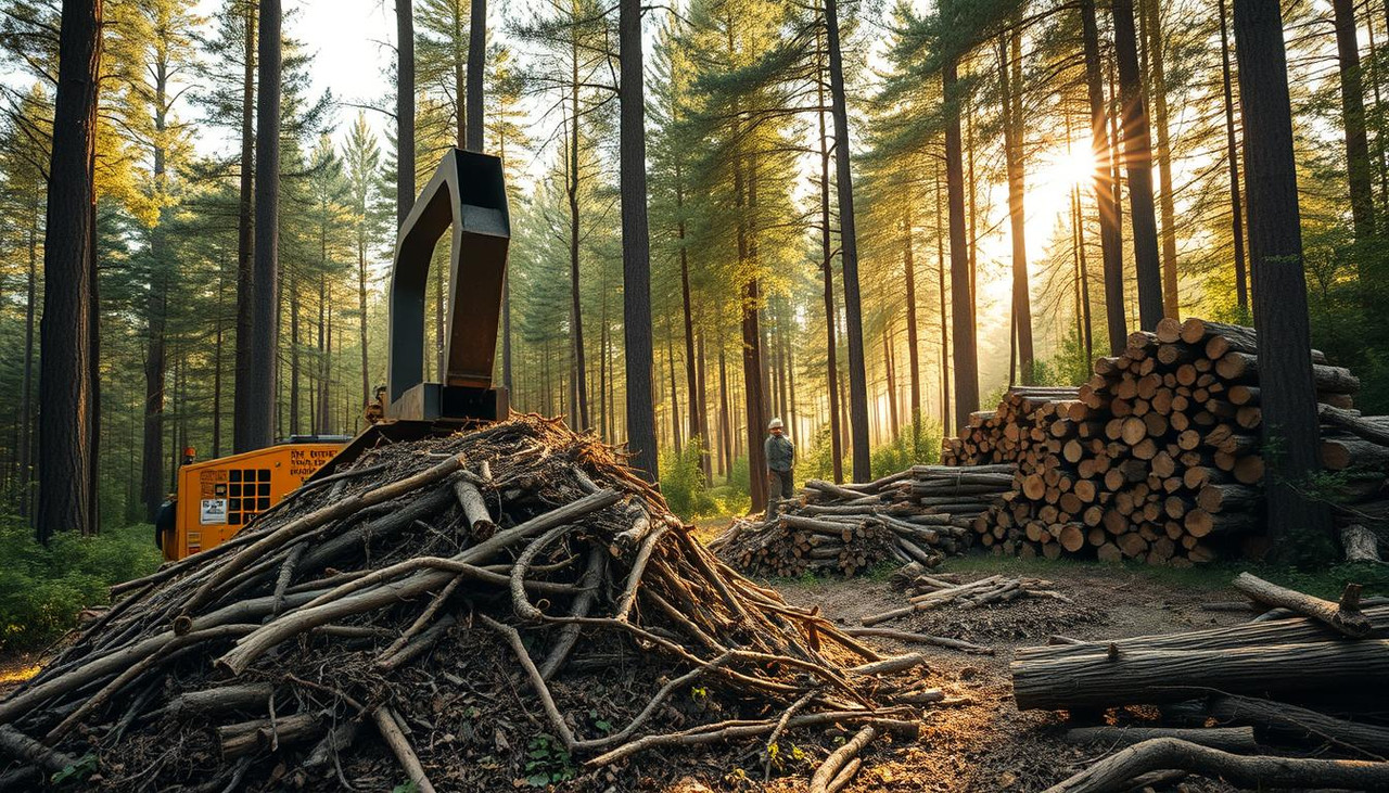 Переработка древесных отходов