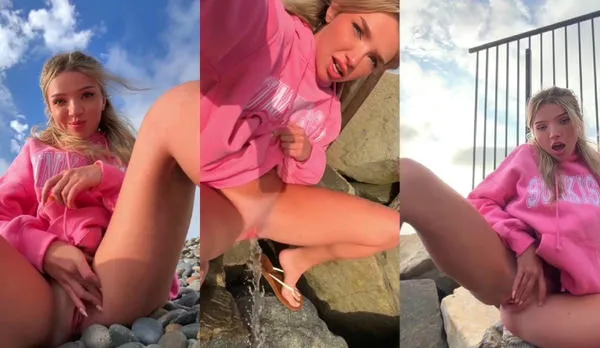 Bougie_Bb’s Outdoor Fingering & Pissing