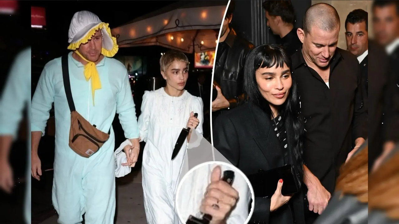 Zoë Kravitz se casa con Channing Tatum, esta es la prueba