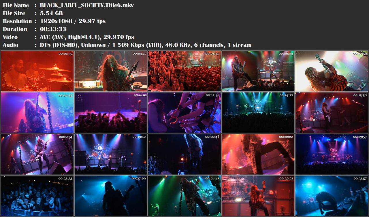 Black Label Society - The European Invasion - Doom Troopin