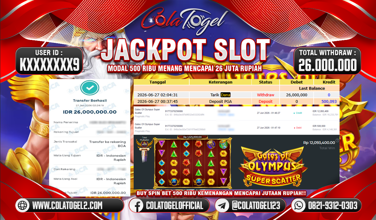 JACKPOT SLOT GACOR!!