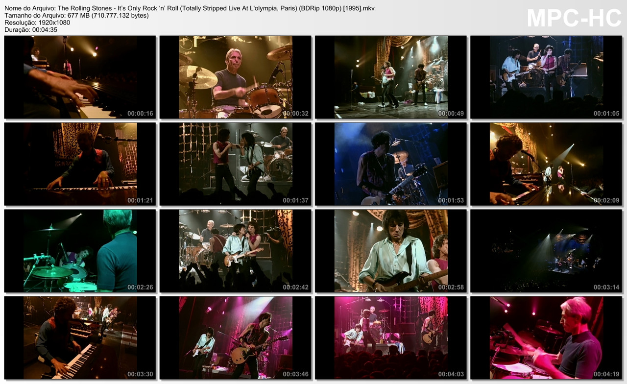 The Rolling Stones - It’s Only Rock ‘n’ Roll (Totally Stripped Live At L'olympia, Paris) (BDRip 1080