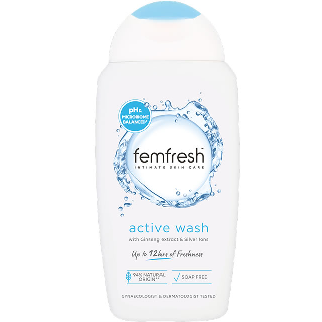 Femfresh Intimate Wash(Active) 250Ml