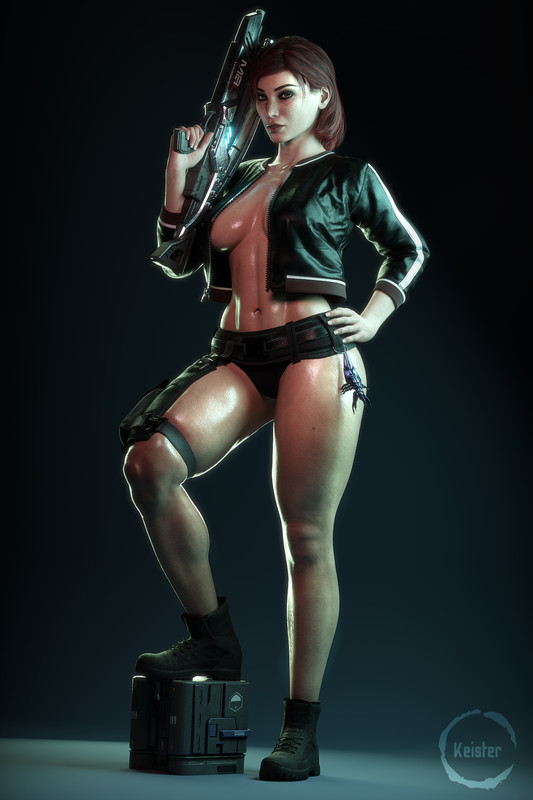 keister3d-artist-Femshep-Commander-Shepard-8428155