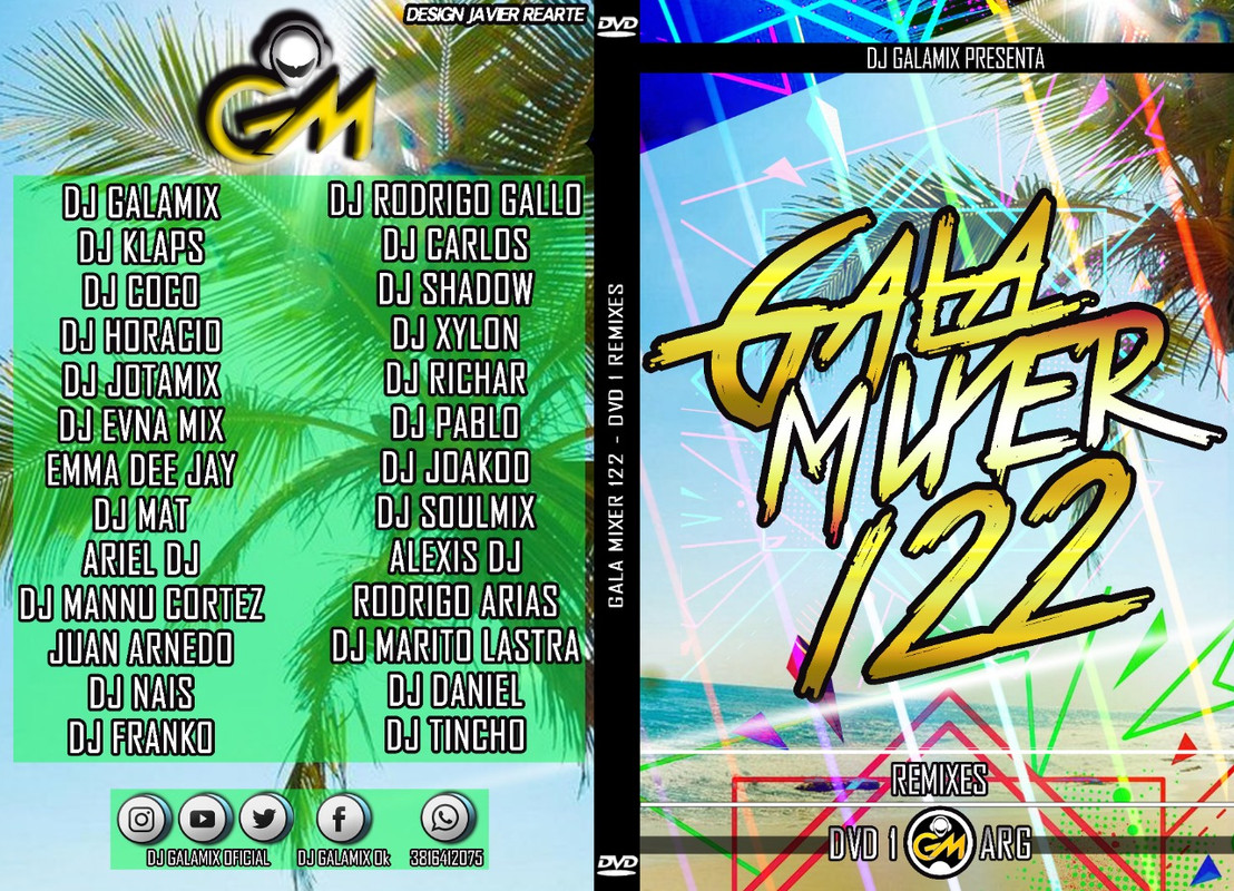 #Gala Mixer 122 DvD 1