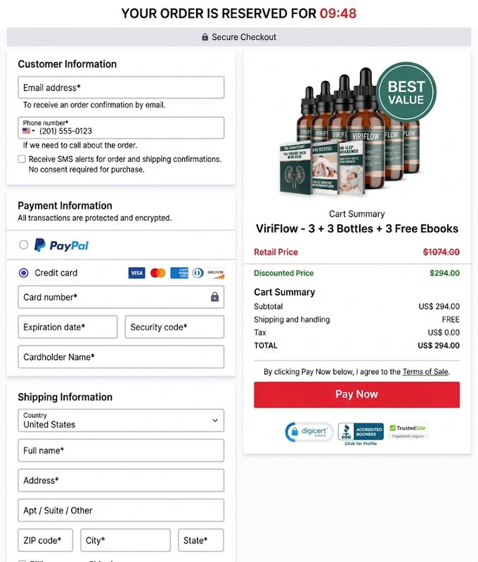 Where to buy VIRIFLOW official website