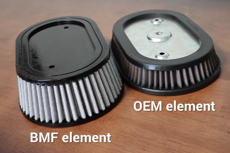 Fuel Moto BMF air filter elements for HD Ventilator, FM AC/DC, S&S Stealth air cleaners Road