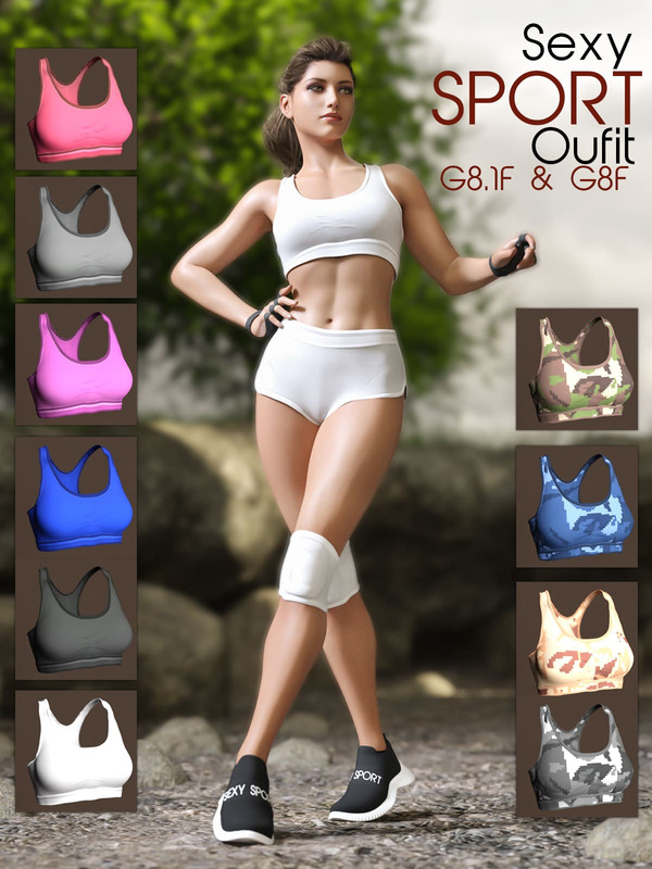 Sexy Sport Outfit For G8.1F & G8F