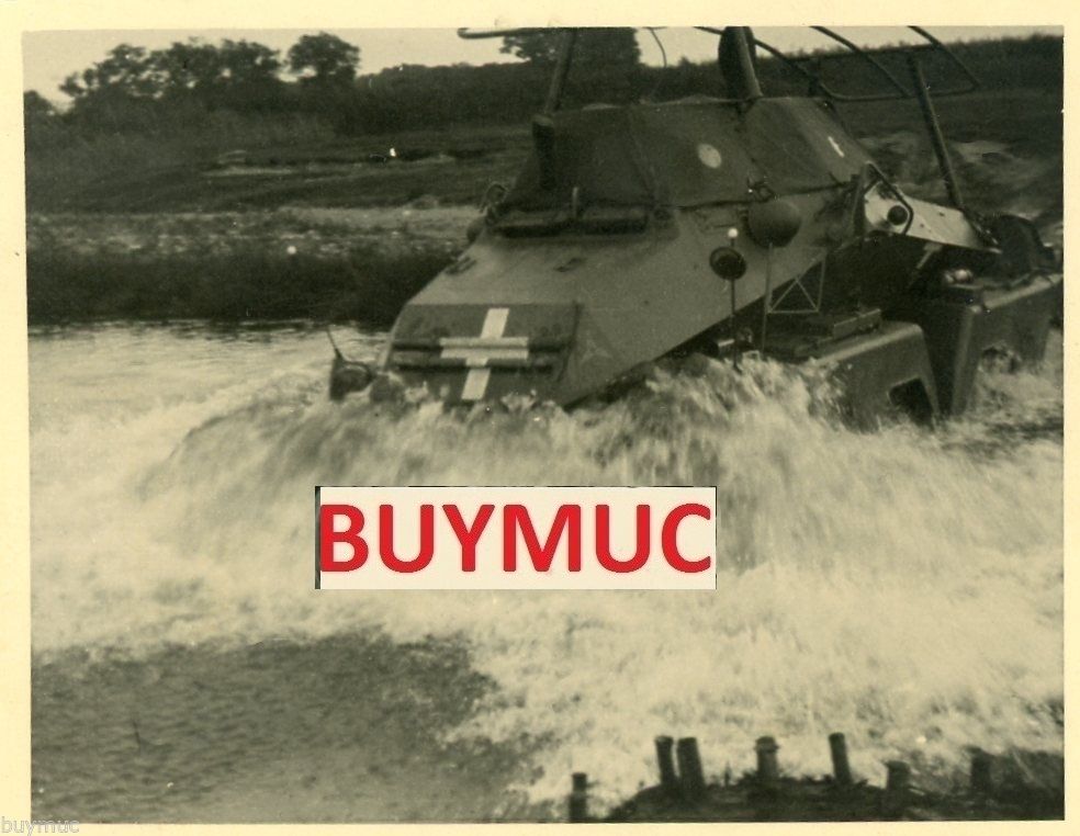 FOTO POLEN 8 RAD PANZER TANK SD KFZ Panzerspähwa