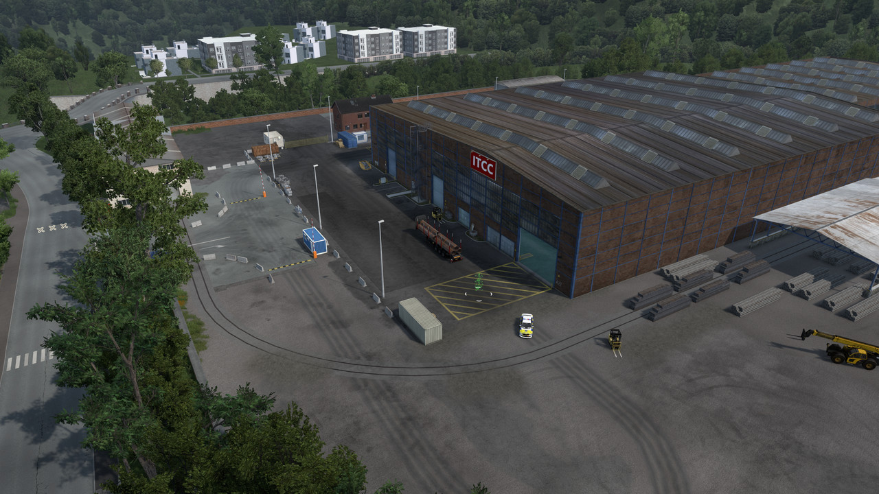 ITCC / PARKING LOT IN FRONT OF LKW