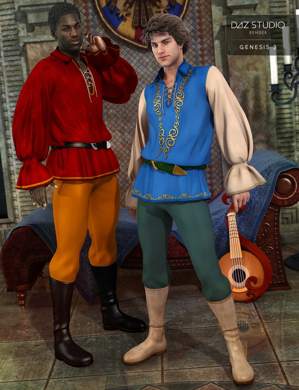 00 daz3d troubadour