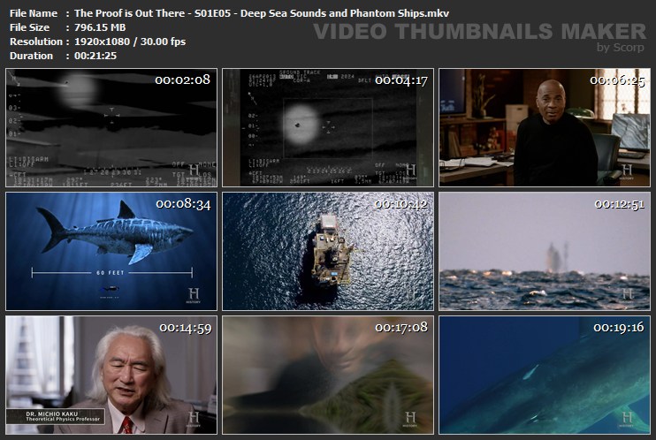 The Proof is Out There - S01E05 - Deep Sea Sounds and Phantom Ships.mkv