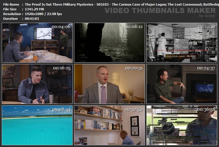 The Proof Is Out There Military Mysteries - S01E03 - The Curious Case of Major Logan; The Lost Cosmo