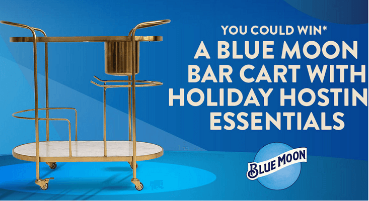 Sip in Style: Blue Moon Bar Cart Instant Win Game and Sweepstakes – Your Daily Chance at Exclusive Prizes!