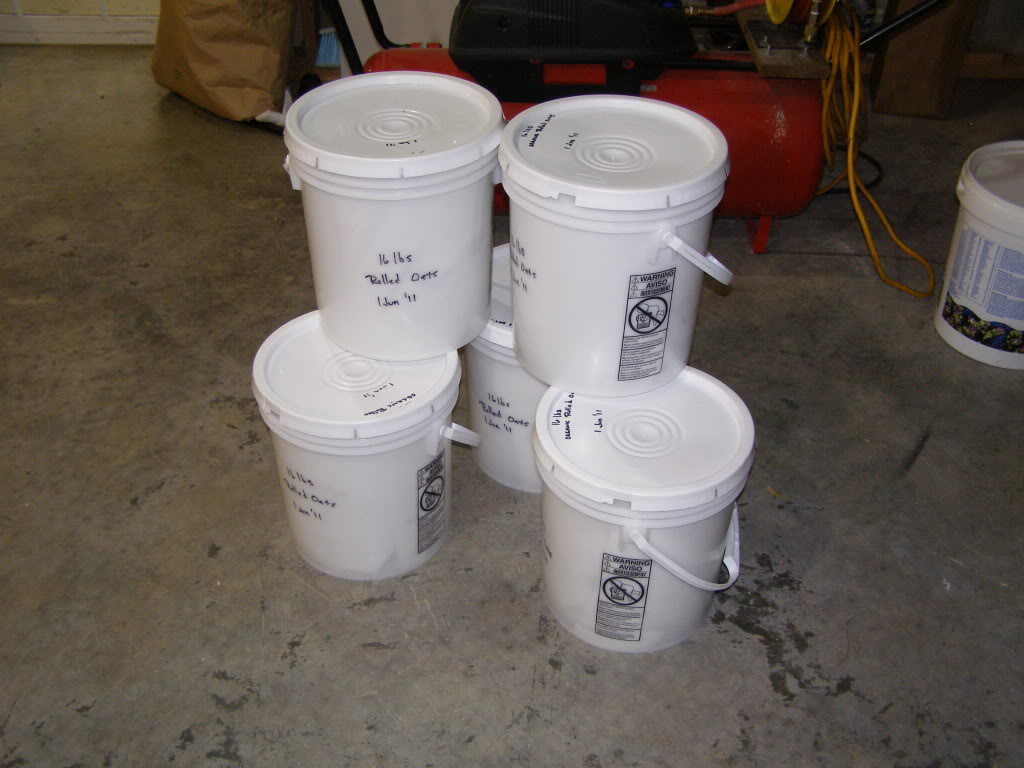 Food storage questions (Sugar, flour, rice...)