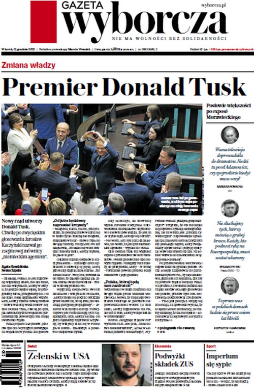 Gazeta Wyborcza 12.12.2023