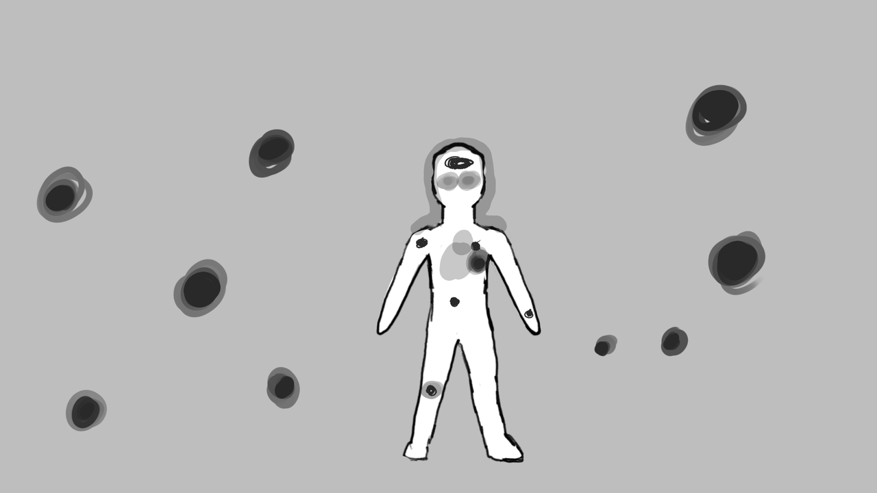 Точки напряженностей (без связей)