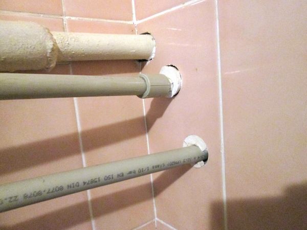 Если трубы заржавели – воспользуйтесь пластиком.