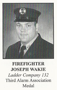 JOSEPH WAKIE FF LAD 132 2006 3RD ALARM