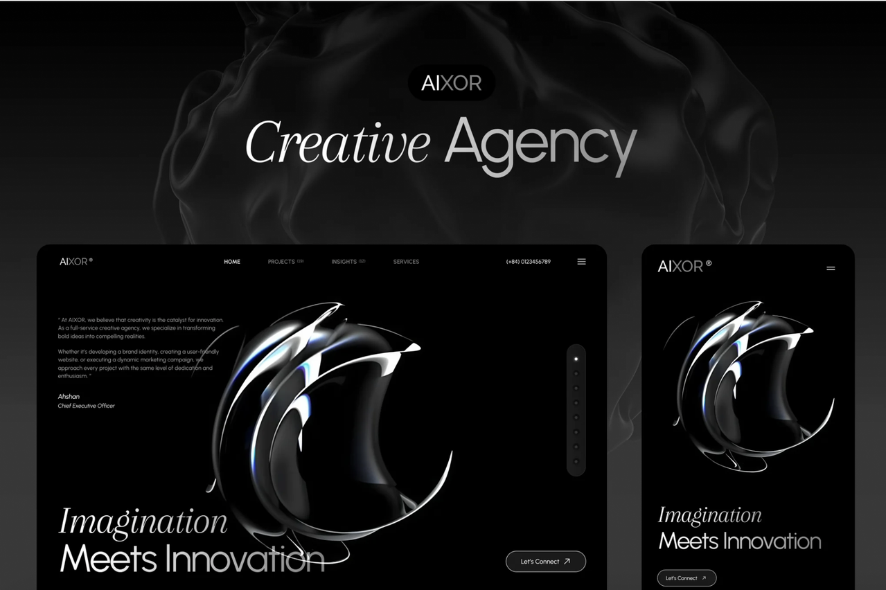 Aixor Marketing Agency WordPress Theme
