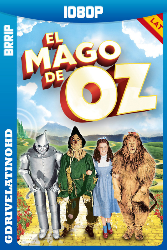 El mago de Oz (1939) BRRip 1080p Latino-Inglés