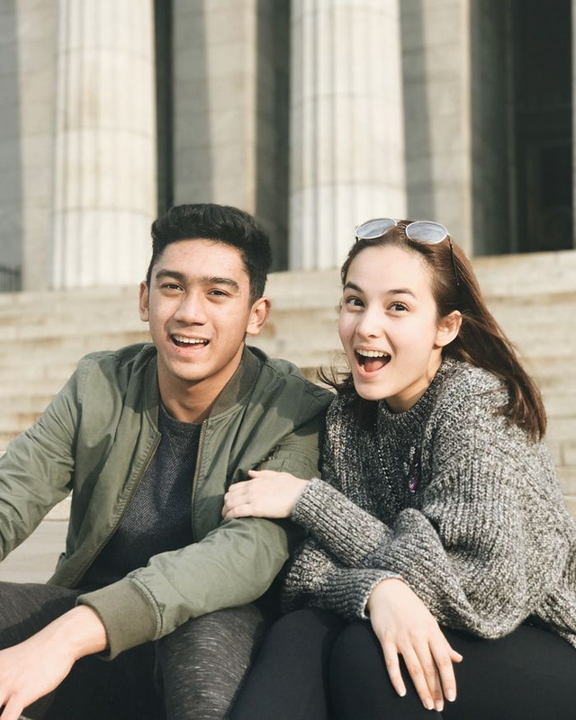 Chelsea Islan dan Daffa Wardhana.