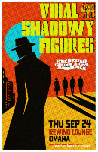 Vidal and the Shadowy Figures at Rewind Lounge - Thu Sep 24
