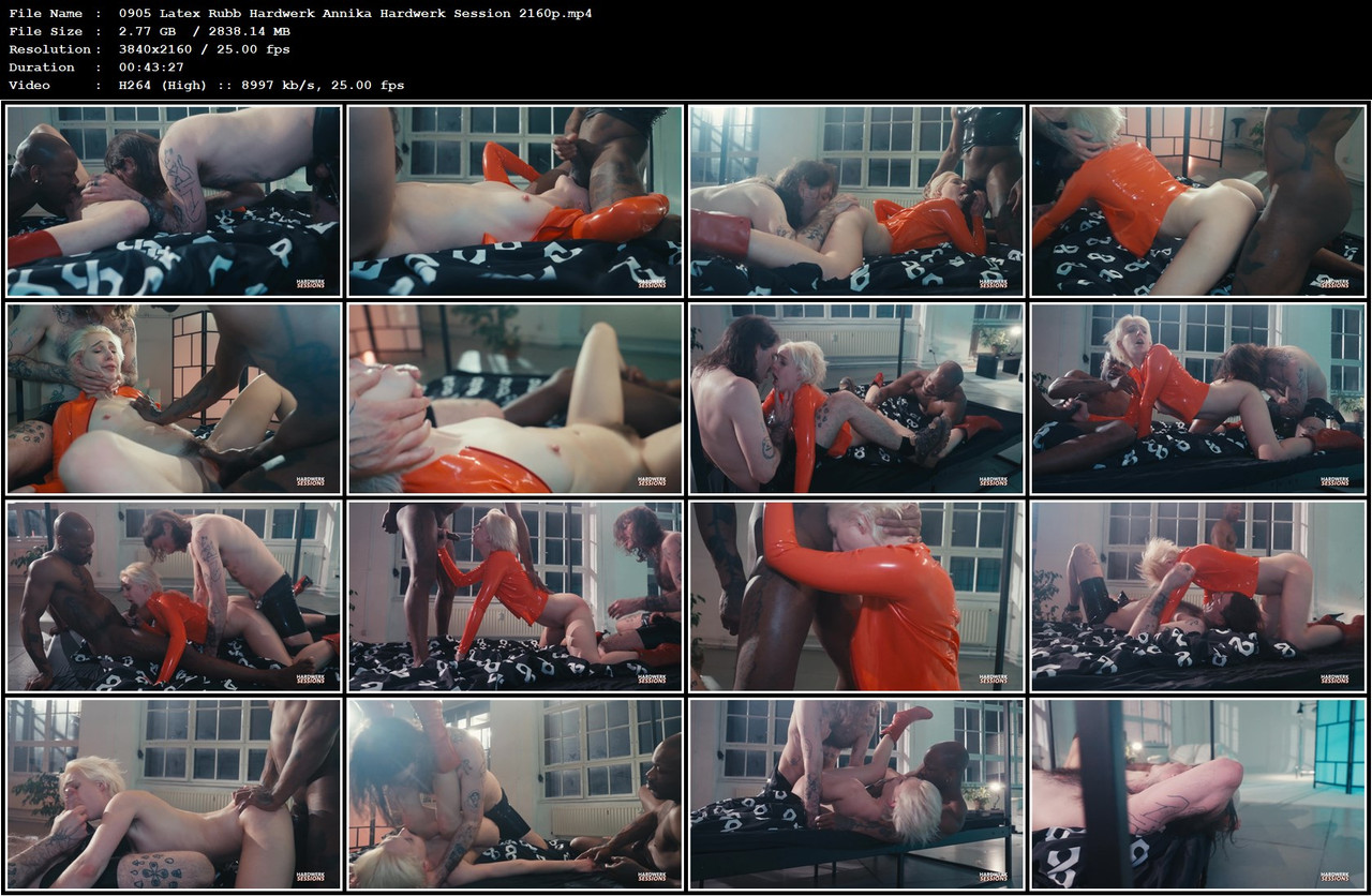 0905 Latex Rubb Hardwerk Annika Hardwerk Session 2160p mp4