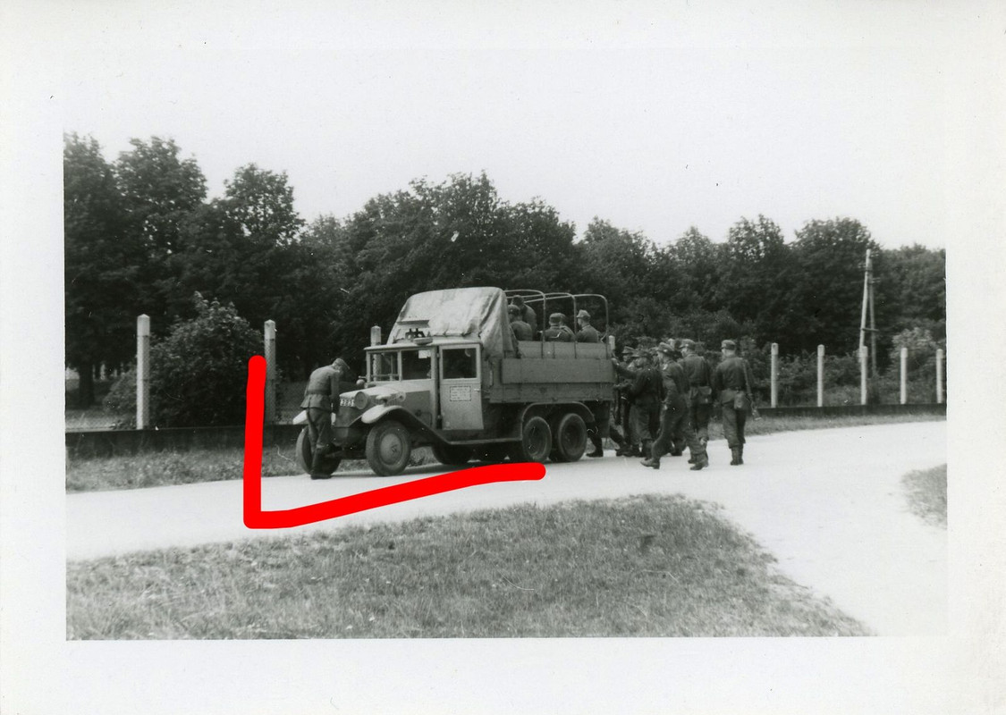 LKW Camion Protze Truck Gebirgsjäger Foto