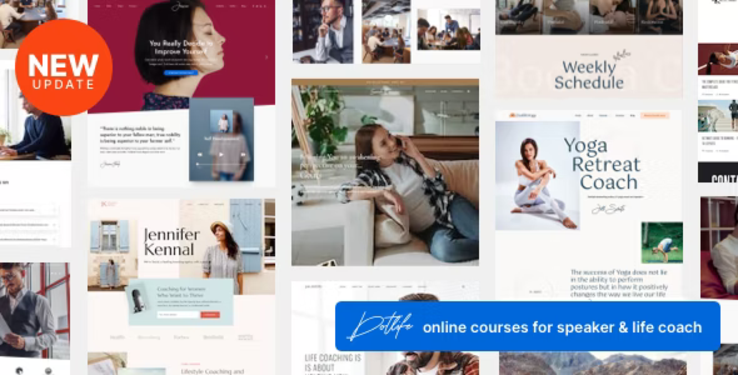 DotLife – Coach Online Courses WordPress Theme