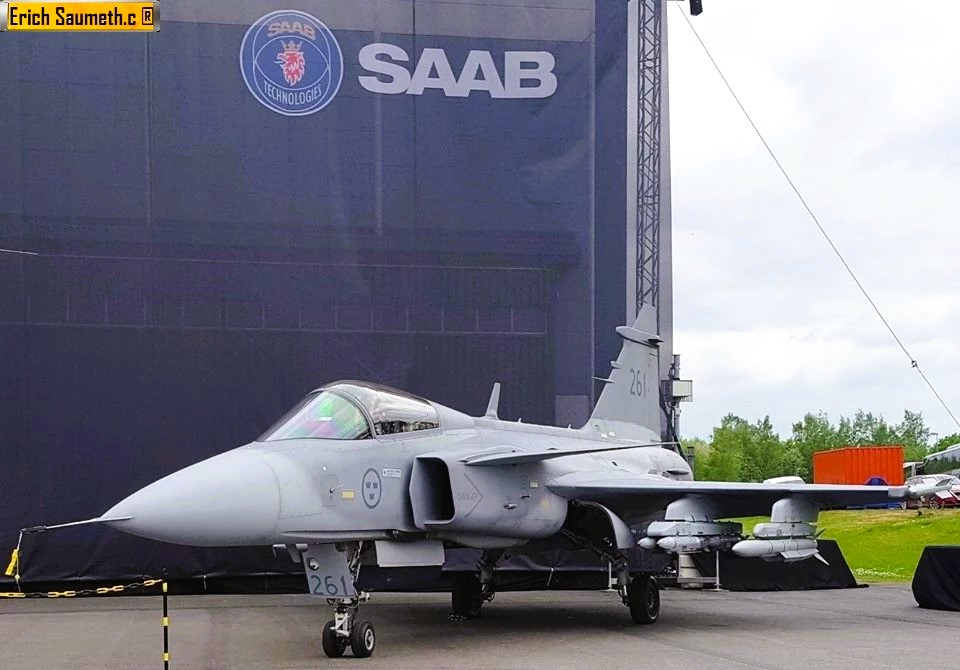 Estados Unidos podría vetar componentes hechos en ese país en caso de venta del Gripen a Colombia