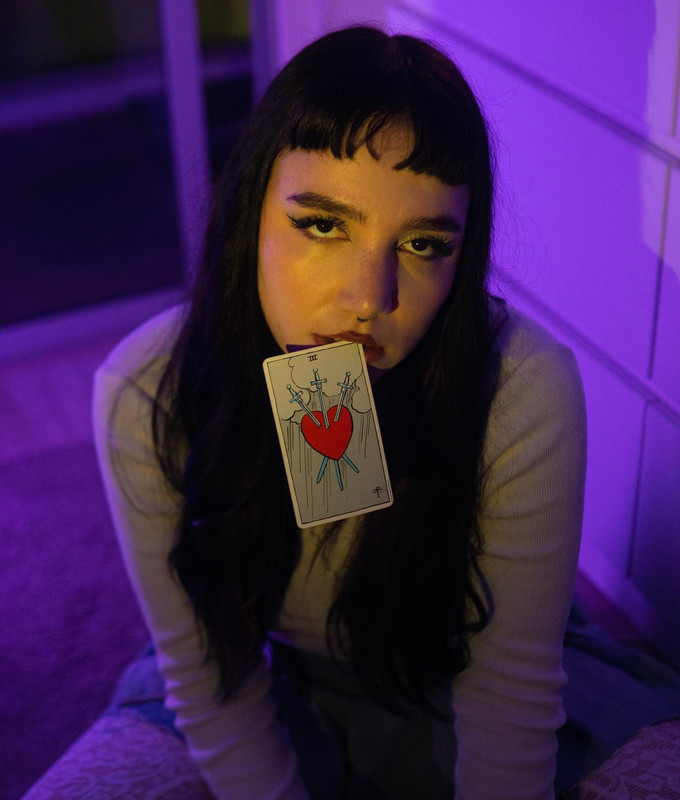 Tarot de la Cantante Peruana Naia Valdez visto en ciberninjas