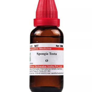 Willmar Schwabe India Spongia Tosta 1X (Q) (30ml)