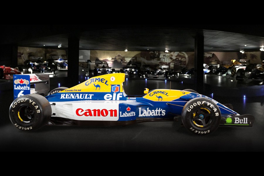 1992 Williams-Renault FW14B Formula 1 (3)
