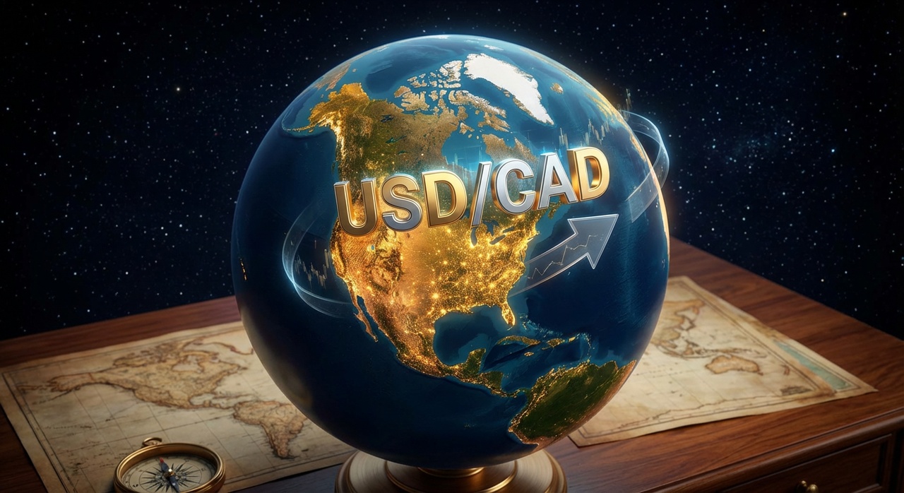 USD/CAD Tertekan oleh Penguatan CAD Seiring Minyak Menguat dan Ekspektasi Kebijakan Fed 2026
