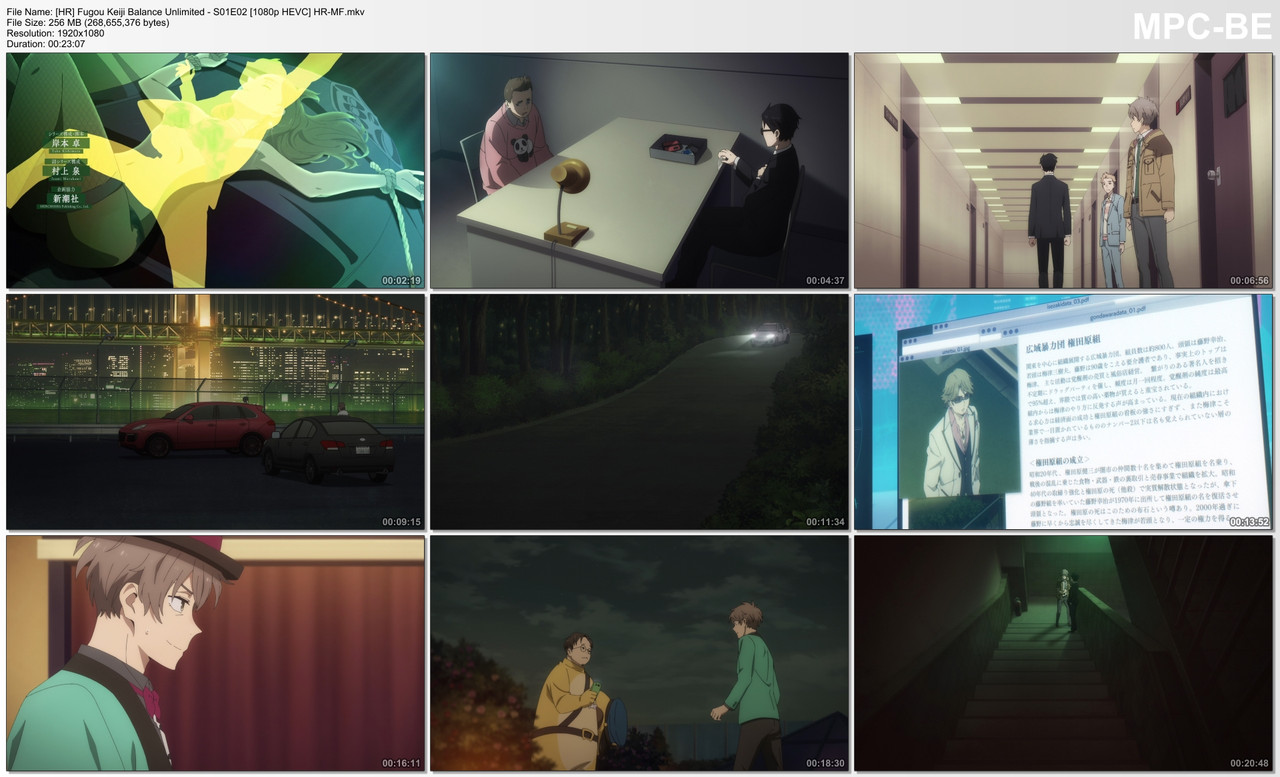 [HR] Fugou Keiji Balance Unlimited - S01E02 [1080p HEVC] HR-MF.mkv_thumbs