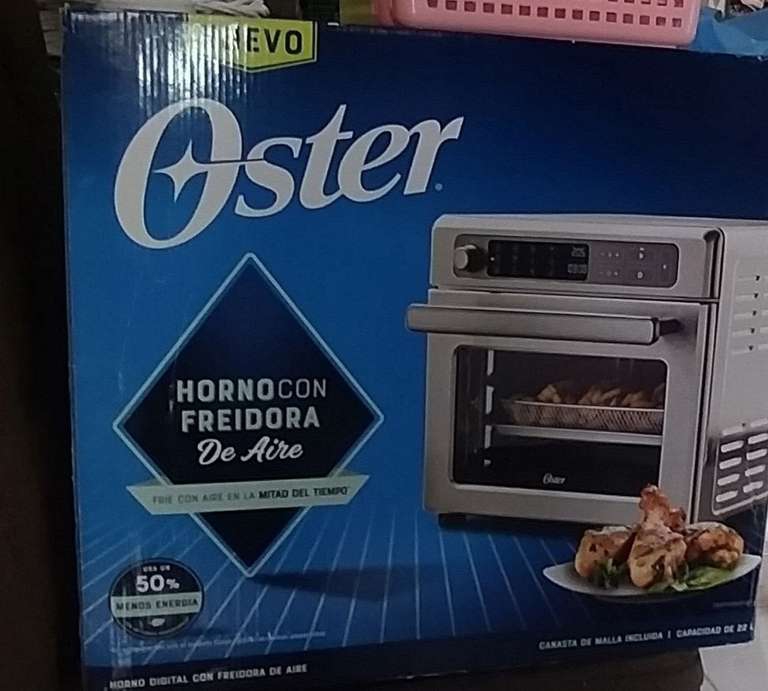 Sam's Club: Horno Freidora de aire Oster. 22litros 
