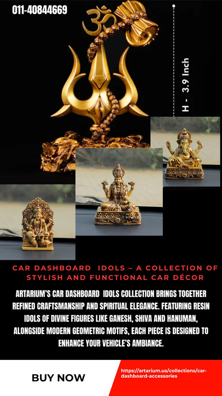 Car Dashboard  Idols – a collection of stylish and functional car décor