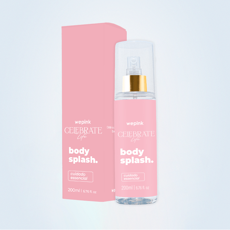 produtos Body Splash Celebrate Life Desodorante Colônia 200ml - Wepink