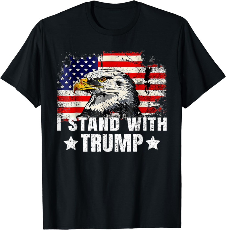 We The People Stand With Donald Trump Elections 2024 Unisex T-Shirt