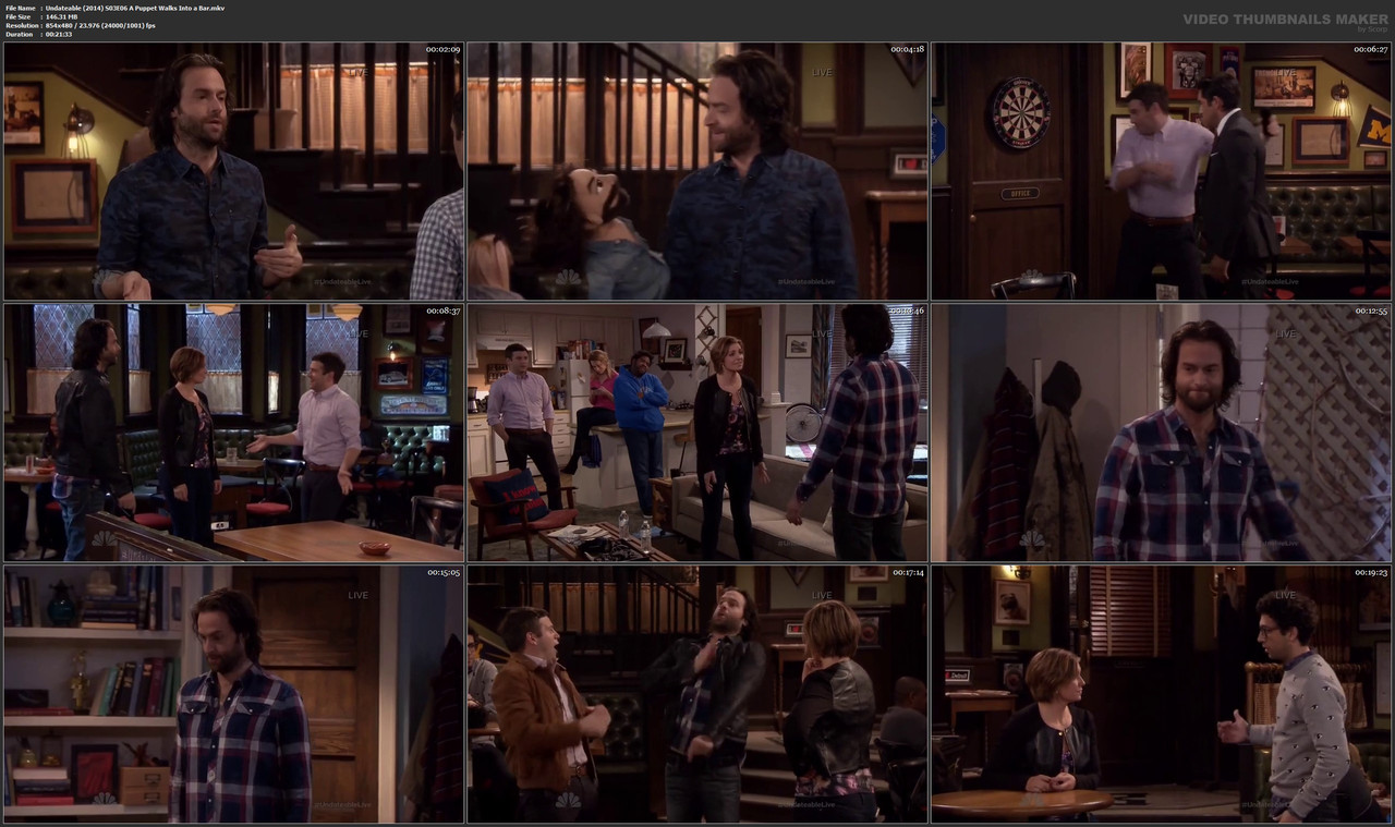 Undateable (2014) S03E06 A Puppet Walks Into a Bar.mkv