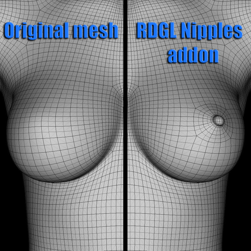 Nipples Add-on for Genesis 9