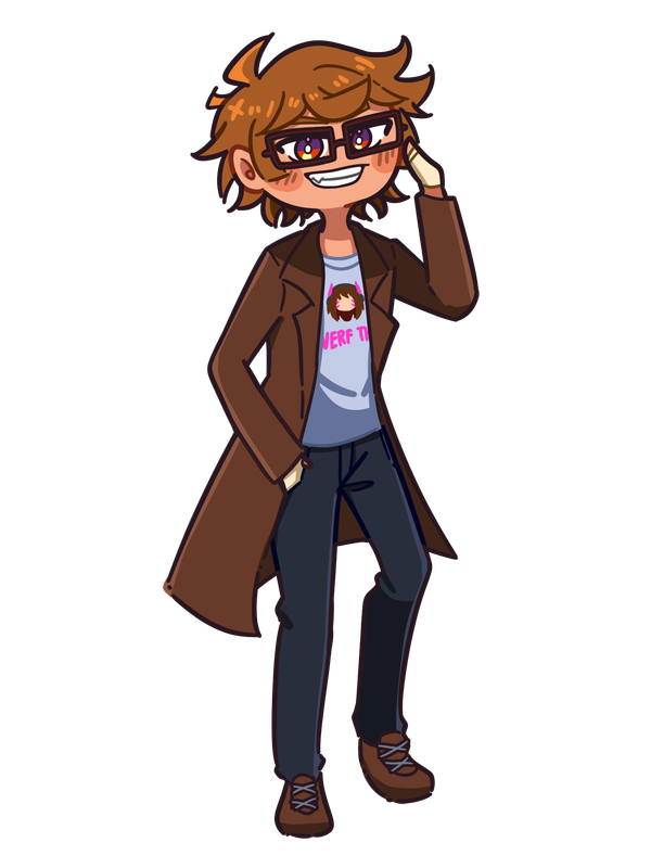 animated chibi goosegang character