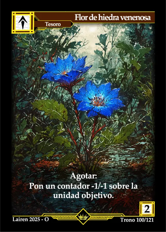FLOR DE HIEDRA VENENOSA
